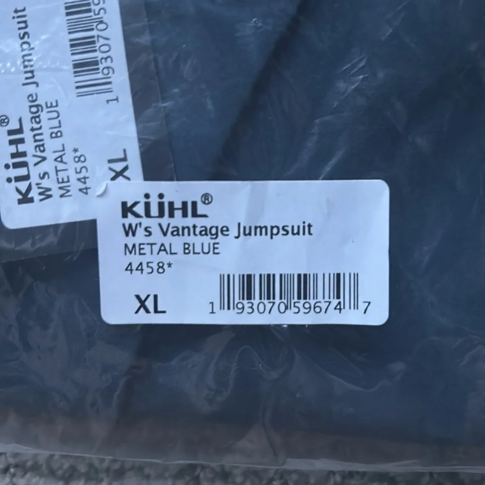 Kuhl Women's Blue Vantage Jumpsuit - Size XL - Picture 4 of 4